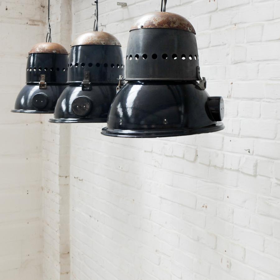 Industrial black hall lamp | Bold Design